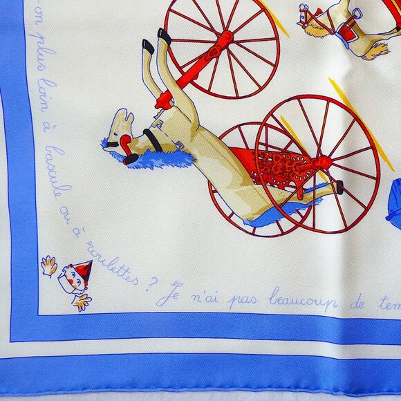Hermes Silk Scarf "Raconte moi le Cheval" Special Edition Theodora Foundation - Picture 5 of 7